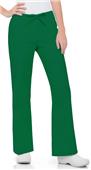 Landau Women's Natural Flare Leg Scrub Pants
