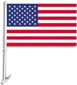 BSI USA 2-Sided 11" x 18" Car Flag BSI USA 2-Sided 11" x 18" Car Flag