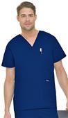 Landau Men's 5-Pocket Tunic Scrub Top Landau Men's 5-Pocket Tunic Scrub Top