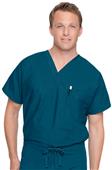 Landau Unisex Reversible V-Neck Scrub Top Landau Unisex Reversible V-Neck Scrub Top