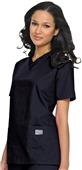 Landau ScrubZone Misses/Women's V-Neck Scrub Top