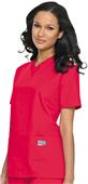 Landau ScrubZone Misses/Women's V-Neck Scrub Top Landau ScrubZone Misses/Women's V-Neck Scrub Top