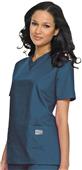 Landau ScrubZone Misses/Women's V-Neck Scrub Top Landau ScrubZone Misses/Women's V-Neck Scrub Top