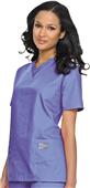Landau ScrubZone Misses/Women's V-Neck Scrub Top Landau ScrubZone Misses/Women's V-Neck Scrub Top
