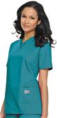 Landau ScrubZone Misses/Women's V-Neck Scrub Top