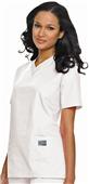 Landau ScrubZone Misses/Women's V-Neck Scrub Top Landau ScrubZone Misses/Women's V-Neck Scrub Top