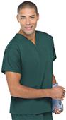 Landau ScrubZone Unisex V-Neck Scrub Top Landau ScrubZone Unisex V-Neck Scrub Top