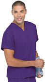 Landau ScrubZone Unisex V-Neck Scrub Top Landau ScrubZone Unisex V-Neck Scrub Top