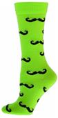Red Lion Handlebar Mustache Crew Socks CO Red Lion Handlebar Mustache Crew Socks CO