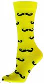 Red Lion Handlebar Mustache Crew Socks CO Red Lion Handlebar Mustache Crew Socks CO