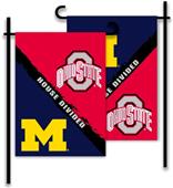 COLLEGIATE Michigan - Ohio St. House Divided Flag