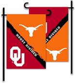 COLLEGIATE Oklahoma - Texas House Divided Flag COLLEGIATE Oklahoma - Texas House Divided Flag