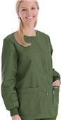 Landau Women's Warm-Up Scrub Jacket Landau Women's Warm-Up Scrub Jacket