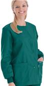 Landau Women's Warm-Up Scrub Jacket Landau Women's Warm-Up Scrub Jacket