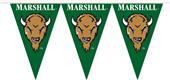 COLLEGIATE Marshall Univ 50' Party Pennant Flags