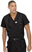 Landau Men's Vented V-Neck Pullover Scrub Top Landau Men's Vented V-Neck Pullover Scrub Top