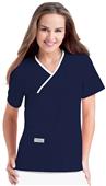 Landau Urbane Women's Double Pocket Crossover Top Landau Urbane Women's Double Pocket Crossover Top