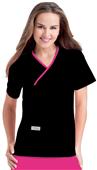 Landau Urbane Women's Double Pocket Crossover Top Landau Urbane Women's Double Pocket Crossover Top