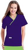 Landau Urbane Women's Double Pocket Crossover Top Landau Urbane Women's Double Pocket Crossover Top