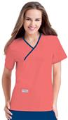 Landau Urbane Women's Double Pocket Crossover Top Landau Urbane Women's Double Pocket Crossover Top