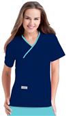 Landau Urbane Women's Double Pocket Crossover Top Landau Urbane Women's Double Pocket Crossover Top