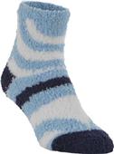 Worlds Softest Game Knit Quarter Swirl Stripe Sock