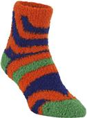 Worlds Softest Game Knit Quarter Swirl Stripe Sock