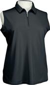 Bermuda Sands Lady Willow Sleeveless Zip Neck Tees