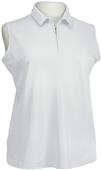 Bermuda Sands Lady Willow Sleeveless Zip Neck Tees