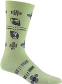 Wigwam Floral Field Crew Length Women's Socks