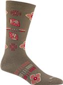 Wigwam Floral Field Crew Length Women's Socks