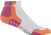 Wigwam Pink Run Time Pro Qtr Length Adult Socks
