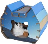 Go Pet Club Cat 16"H Corrugated Scratching Board