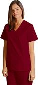 Adar Womens Mock Wrap Contrast Trim Scrub Top Adar Womens Mock Wrap Contrast Trim Scrub Top
