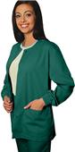Adar Women's Warm-Up Scrub Jacket Adar Women's Warm-Up Scrub Jacket