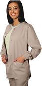 Adar Women's Warm-Up Scrub Jacket Adar Women's Warm-Up Scrub Jacket