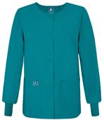 Adar Women's Warm-Up Scrub Jacket Adar Women's Warm-Up Scrub Jacket