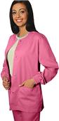 Adar Women's Warm-Up Scrub Jacket Adar Women's Warm-Up Scrub Jacket