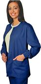 Adar Women's Warm-Up Scrub Jacket Adar Women's Warm-Up Scrub Jacket