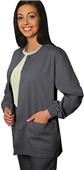 Adar Women's Warm-Up Scrub Jacket Adar Women's Warm-Up Scrub Jacket