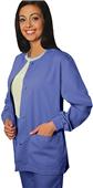 Adar Women's Warm-Up Scrub Jacket Adar Women's Warm-Up Scrub Jacket