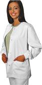 Adar Women's Warm-Up Scrub Jacket Adar Women's Warm-Up Scrub Jacket