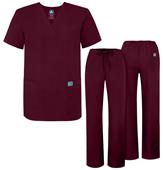 Adar Universal Unisex Drawstring Scrub Sets Adar Universal Unisex Drawstring Scrub Sets