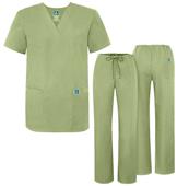 Adar Universal Unisex Drawstring Scrub Sets Adar Universal Unisex Drawstring Scrub Sets