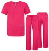 Adar Universal Unisex Drawstring Scrub Sets Adar Universal Unisex Drawstring Scrub Sets