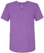 Adar Women's Three Pocket V-Neck Tunic Scrub Top