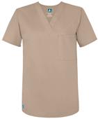 Adar Mens V-Neck Tunic 1 Pocket Scrub Top Adar Mens V-Neck Tunic 1 Pocket Scrub Top
