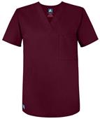 Adar Mens V-Neck Tunic 1 Pocket Scrub Top Adar Mens V-Neck Tunic 1 Pocket Scrub Top