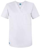 Adar Mens V-Neck Tunic 1 Pocket Scrub Top Adar Mens V-Neck Tunic 1 Pocket Scrub Top
