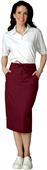 Adar Womens Mid-Calf Length Drawstring Skirt Adar Womens Mid-Calf Length Drawstring Skirt
